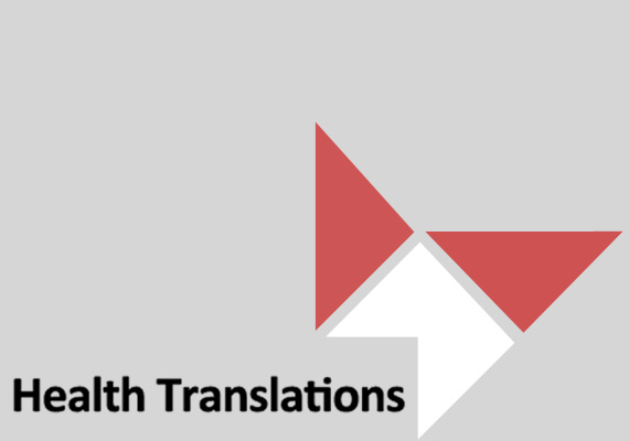 Website design for Health Translations, a directory which provides direct links to reliable translated health resources produced in Australia. 