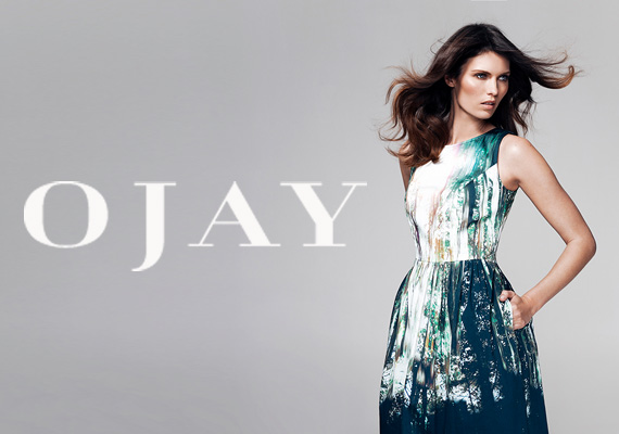 OJAY's e-commerce website design, an Australian brand that sells women clothing